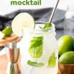 Virgin Mojito Mocktail pin image 1
