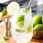 Virgin Mojito Mocktail pin image 2