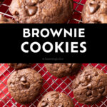 Brownie Cookies medium pinterest image.