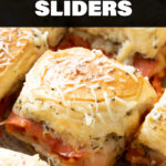 Pizza Sliders short Pinterest image.