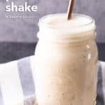 Vegan Protein Shake Recipe pin image