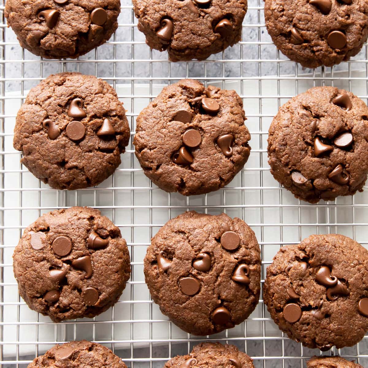 cookies on a rack