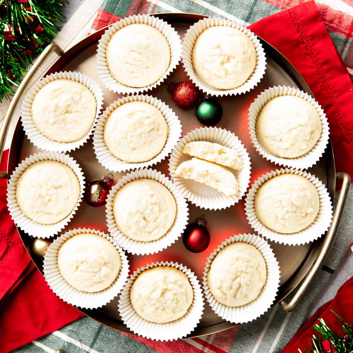 3 Ingredient Whipped Shortbread Cookies {Easy n’ Buttery}